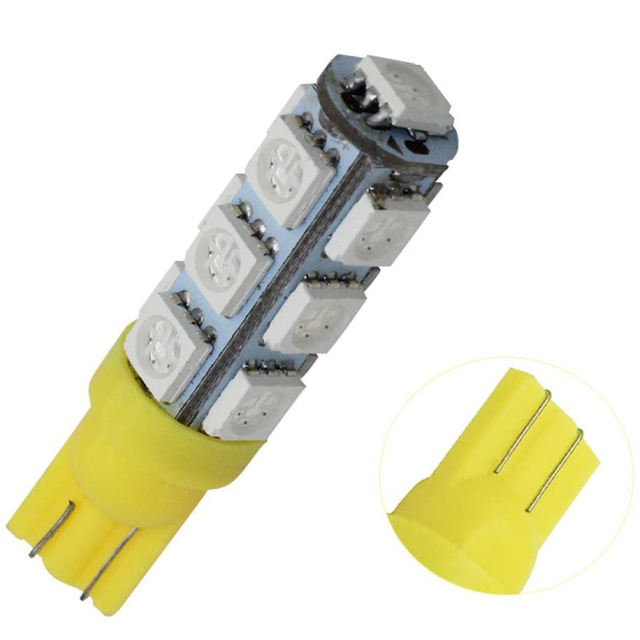 2x T10 W5W LED Bulbs 168 194 2825 Wedge Bulbs for 12V License Plate Map Dome Lamp