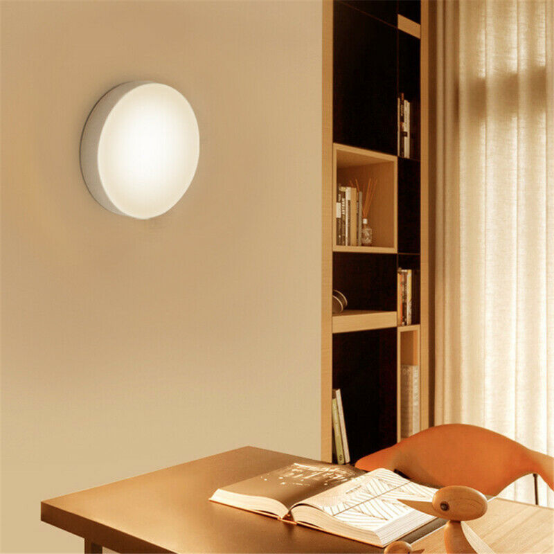 LED Motion Sensor Night Light USB Rechargeable Bedroom Wall Lamp Stairs Intelligent Body Light Sensor Lamp