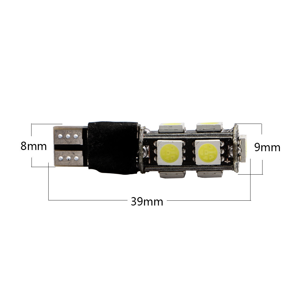 2x W5W Constant Strobe Flash T10 Canbus Led Bulb Auto Indicator Lights No Error Led Car Driving Lights