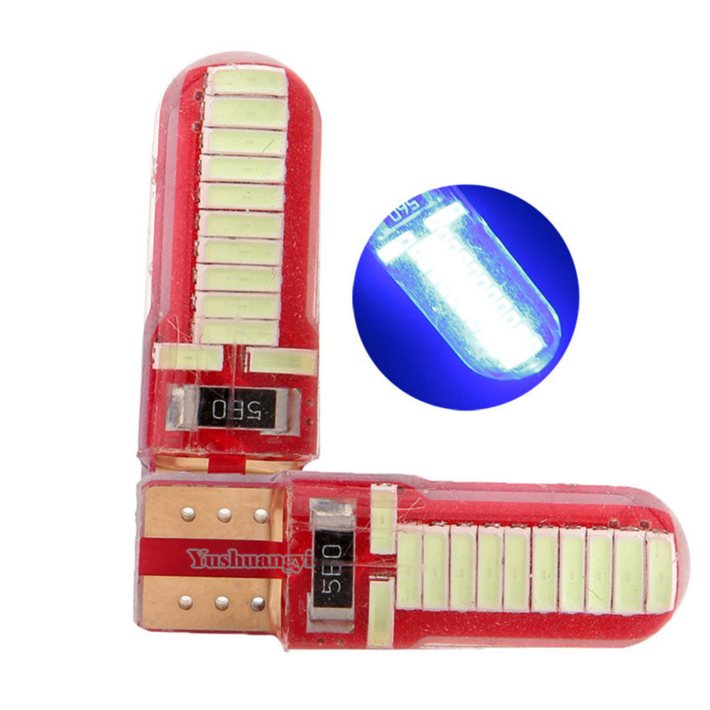 4x Car T10 LED W5W Canbus Lamp Clearance Lights Bulb No Error Parking Plate Light