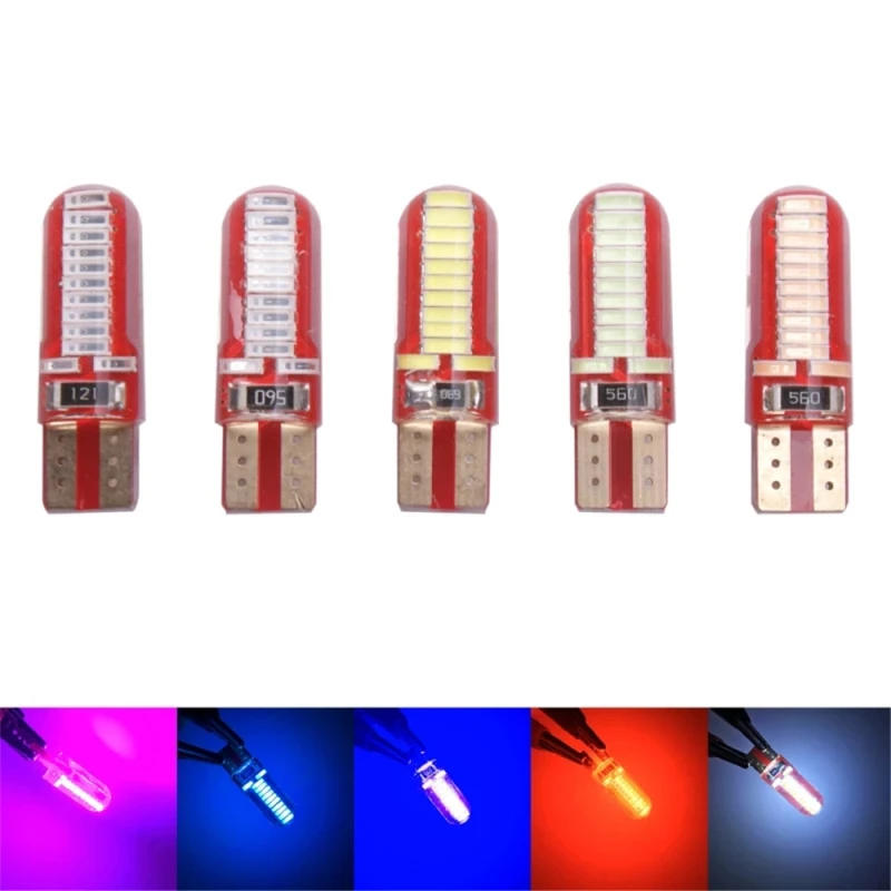4x Car T10 LED W5W Canbus Lamp Clearance Lights Bulb No Error Parking Plate Light