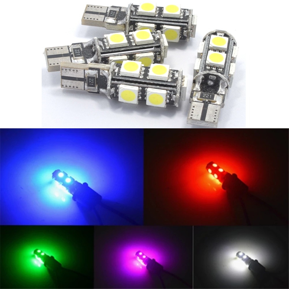 4x T10 Canbus No Error Light LED W5W 194 Car Side Light Lamp 12V DC