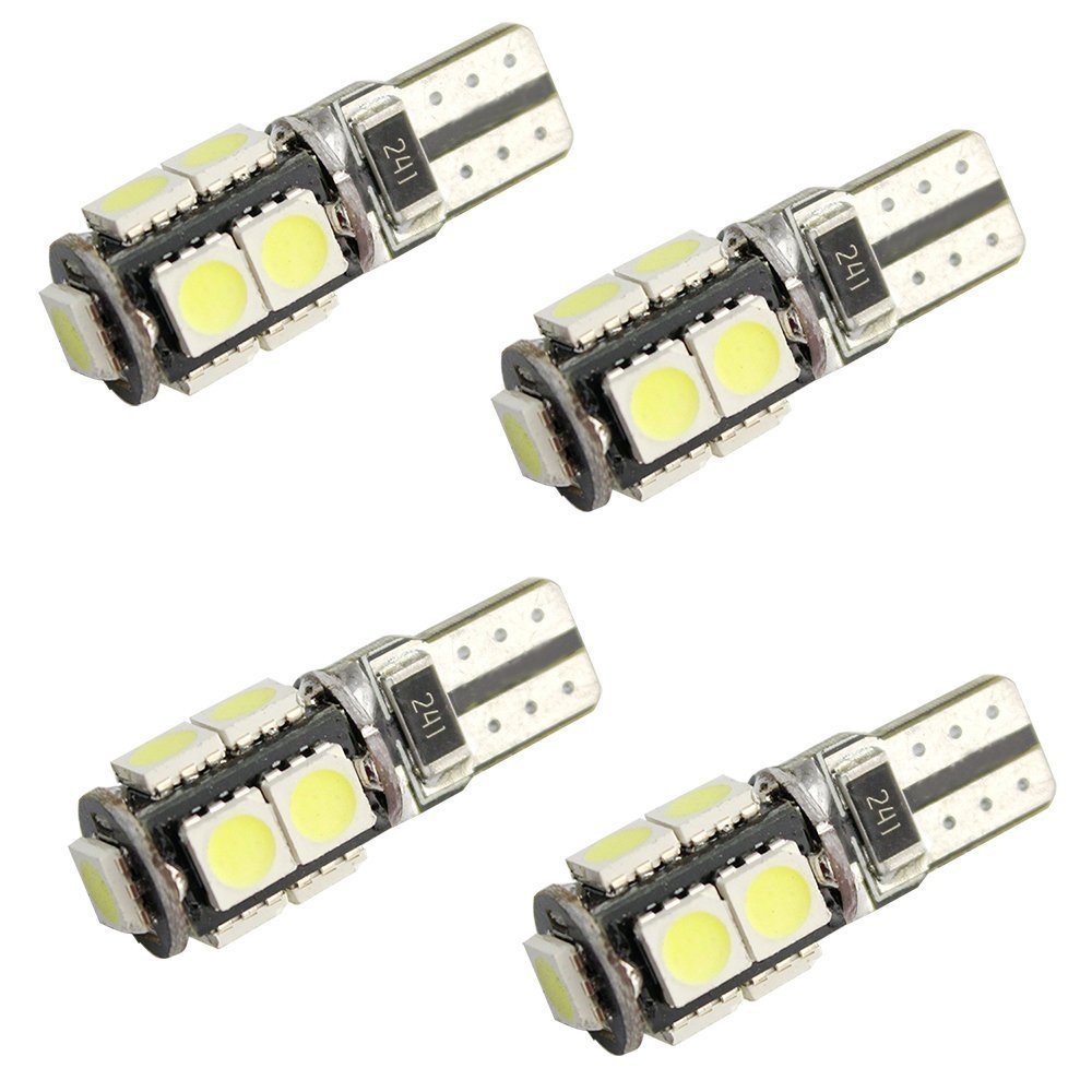 4x T10 Canbus No Error Light LED W5W 194 Car Side Light Lamp 12V DC