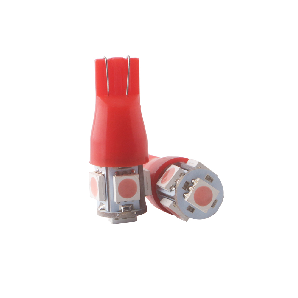 2x Strobe Flash W5W 194 T10 LED Bulb Auto Door Reading Clearance Signal Light