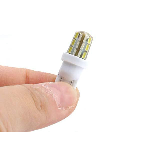 2x T10 168 194 LED Car Lights License Plate Light Auto Lamp Parking Bulb