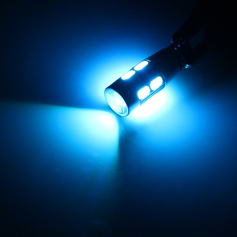 2x W5W Car LED T10 License Plate Illumination Light for Width Lights Reading Lamp Roof Bulbs