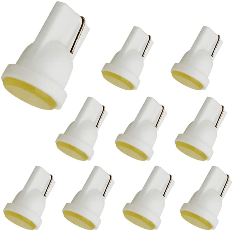 10x T10 LED Lights W5W LED Bulb for Car Interior Light Dashboard Map Dome Lamp