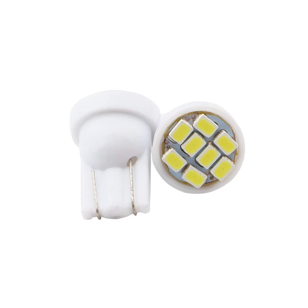 10x T10 LED W5W Car Interior Replacement Dashboard Side Marker Light Map Dome Bulb