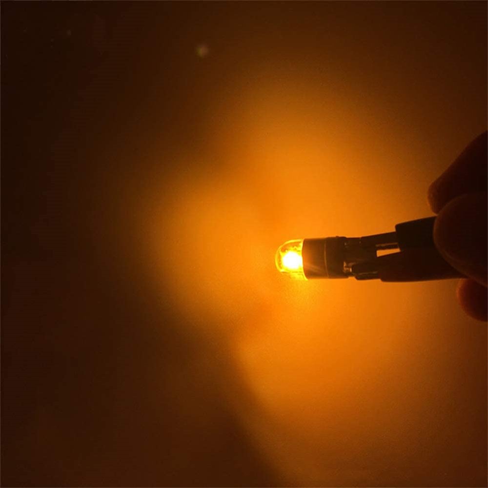 4x T10 LED W5W for License Plate Lights Courtesy Step Trunk Lamp Clearance Bulb