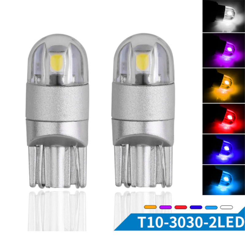 4x T10 LED W5W for License Plate Lights Courtesy Step Trunk Lamp Clearance Bulb