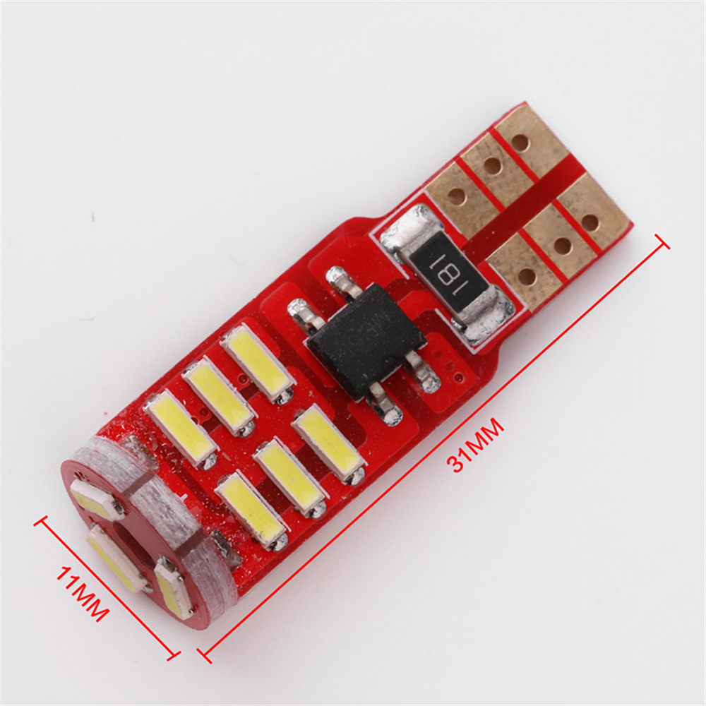 2x T10 W5W 168 194 Led Bulbs Canbus No error Clearance Parking Light No Polarity Reading Lights