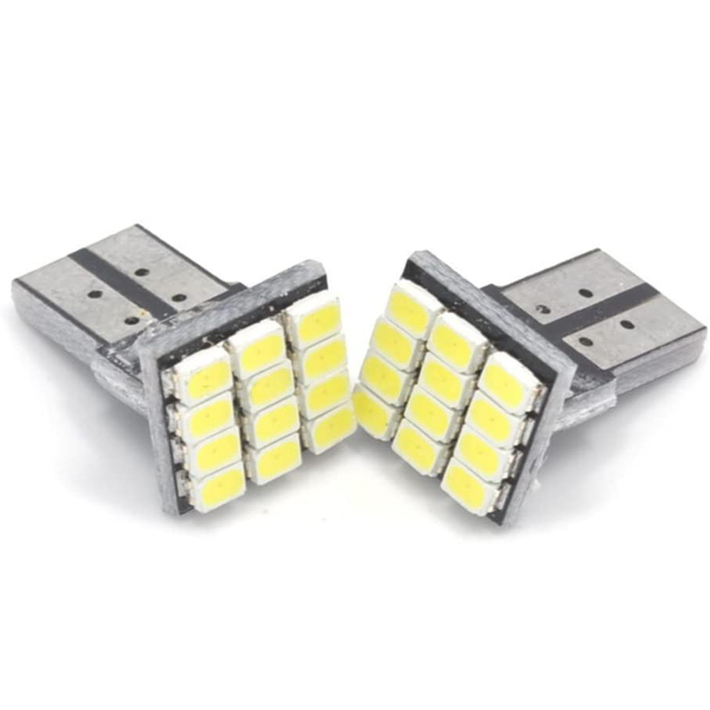 10x T10 Car LED Internal Lights License Plate Corner lamp Backup Lamp