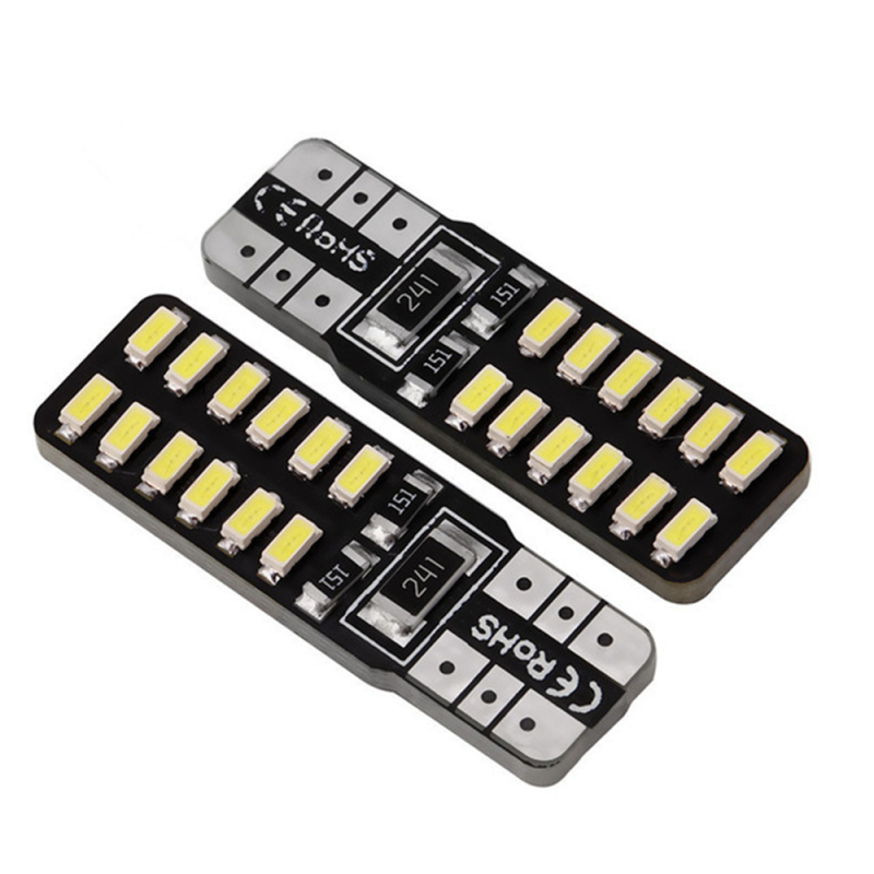 10x Canbus LED T10 Small lights Reading Light License Plate Car Width Bulb