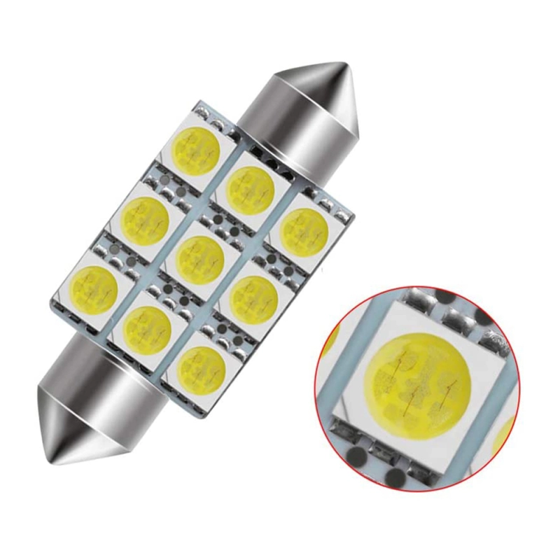 4x Car Festoon LED 36mm 39mm 41mm for Car Interior Dome Map Courtesy Lights