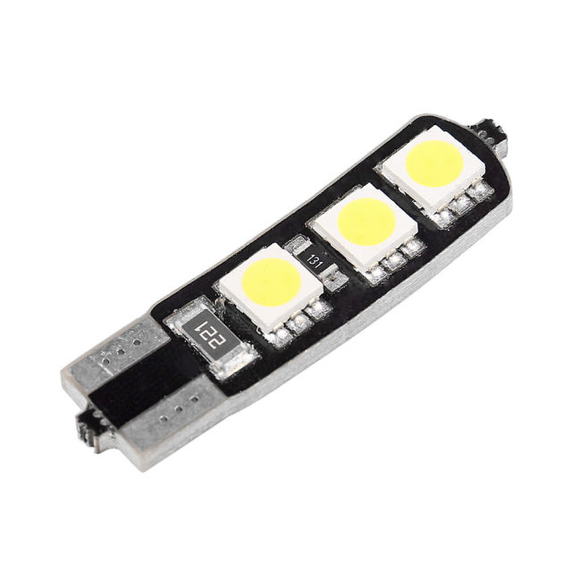 10x Car Led T10 Width Lamp License Plate Light Auto Interior Lights Bulb