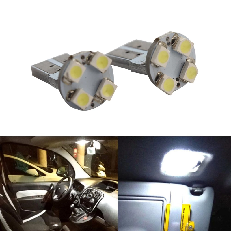 10x T10 Car LED Bulbs Signal Corner Door License Plate Lights Dome Bulbs Interior Lights