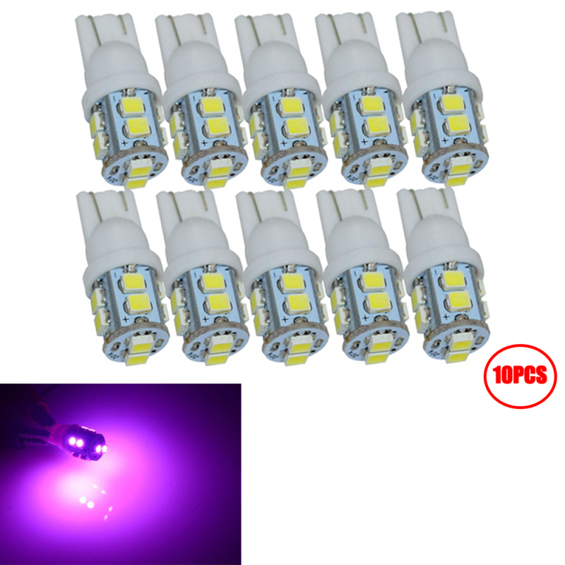 10x W5W T10 194 168 LED Car Clearance Wedge Bulbs Parking Lamp Tail Light