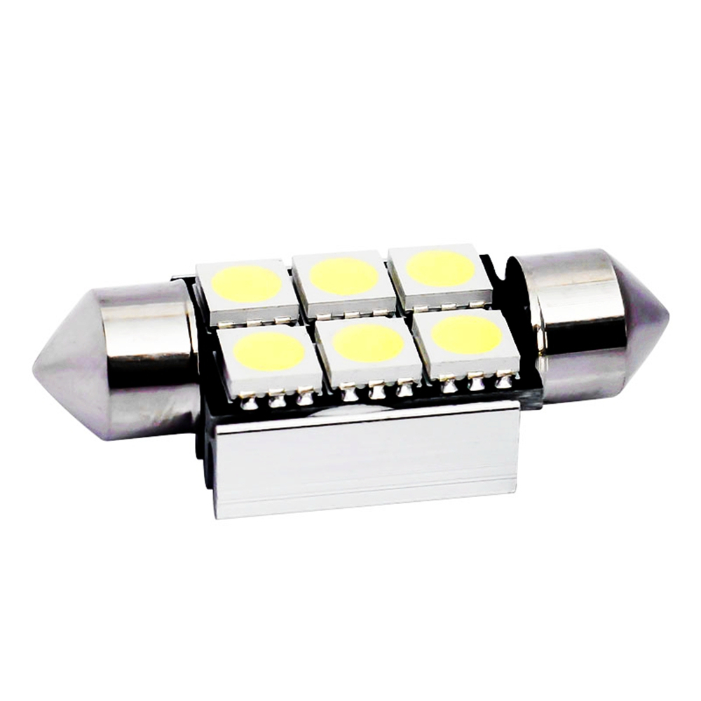 4x 36mm C5W c10w LED CANBUS Error Free Car License Plate lights Bulb Reading Dome Lamp
