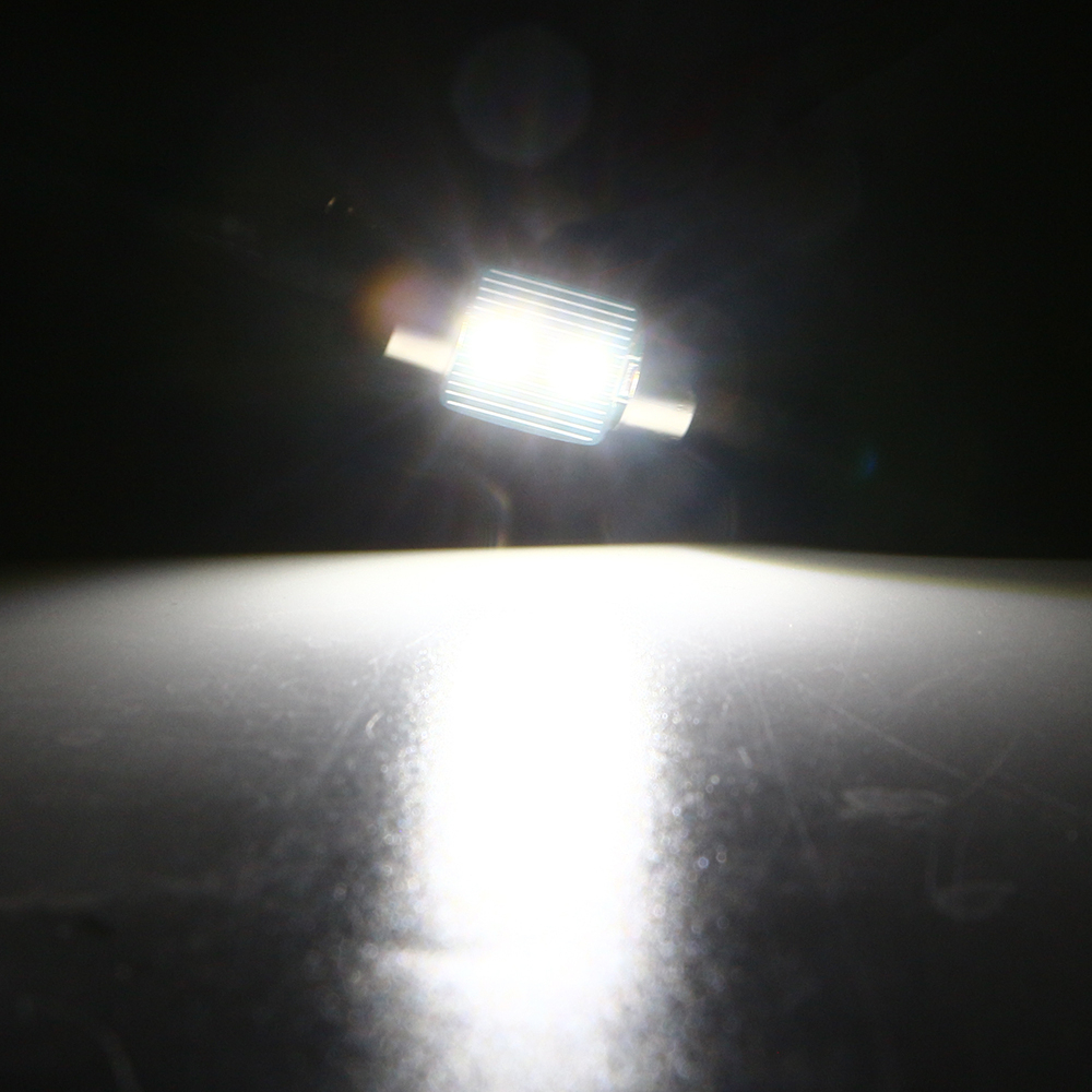 10x 31mm 36mm 39mm 41mm Festoon Light Car LED Interior Map Dome Lights Bulbs Non-Polarity (9-16V)