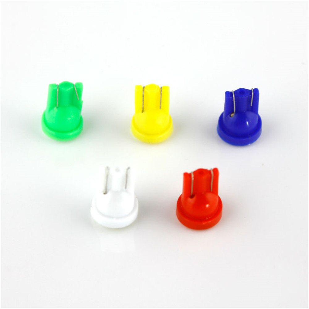 10x Ceramic Car Interior LED T10 W5W 168 Wedge Door Instrument Side Bulb Lamp Car Light