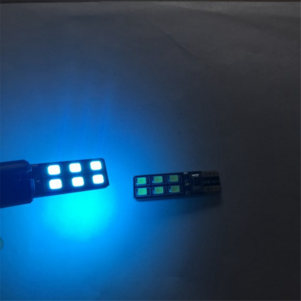 10x T10 LED W5W Canbus Lights 194 for Car Parking Side Light Clearance Lamp