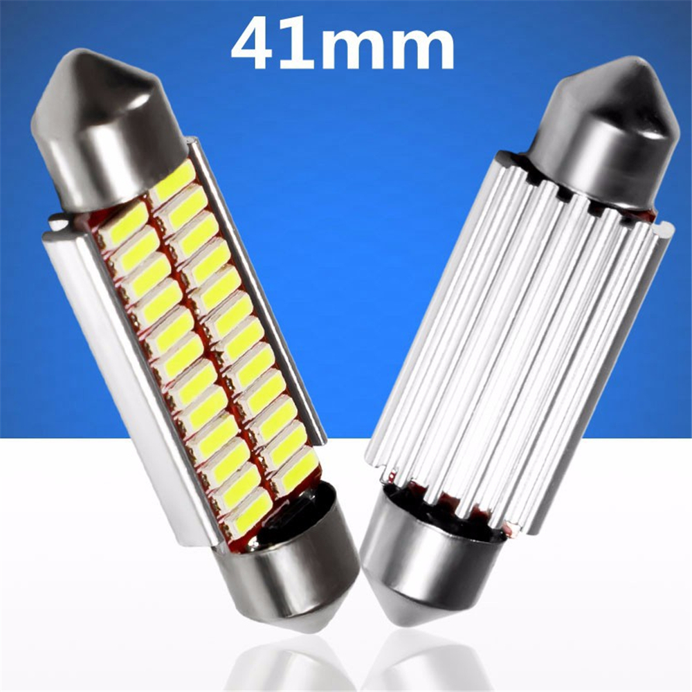4x 31/36/39/41mm Canbus Festoon LED for Car Map Dome Door Trunk Lights Glove Box Light
