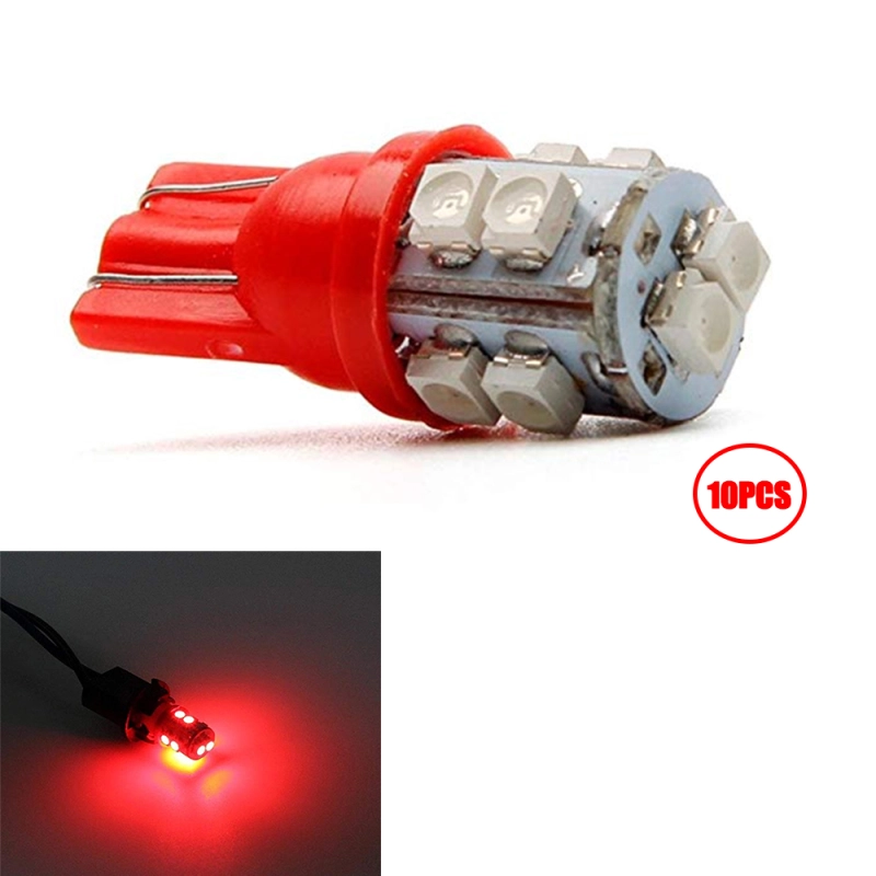 10x W5W T10 194 168 LED Car Clearance Wedge Bulbs Parking Lamp Tail Light