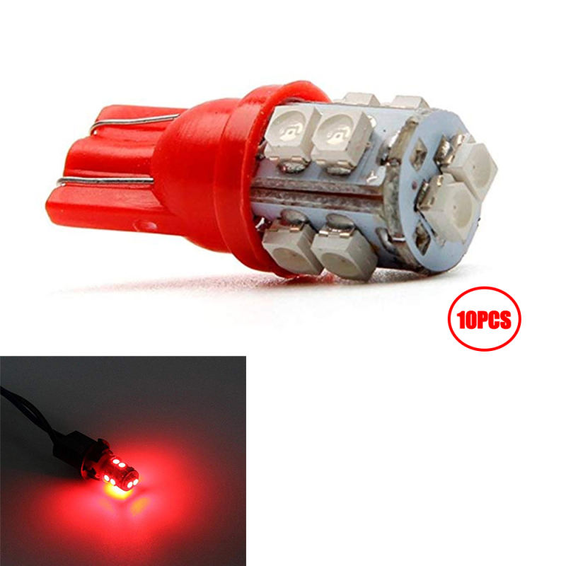 10x W5W T10 194 168 LED Car Clearance Wedge Bulbs Parking Lamp Tail Light