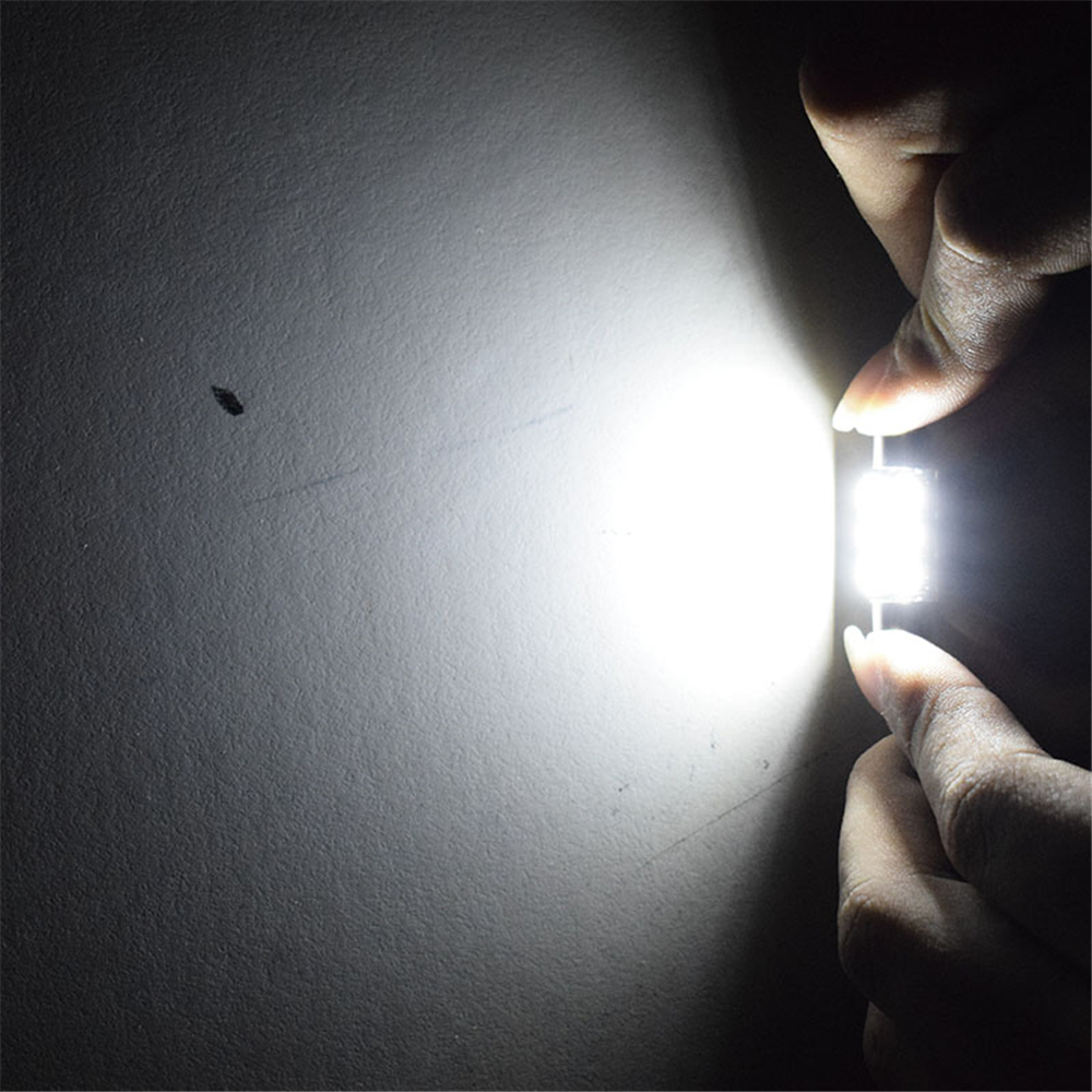 4x 36mm C5W c10w LED CANBUS Error Free Car License Plate lights Bulb Reading Dome Lamp