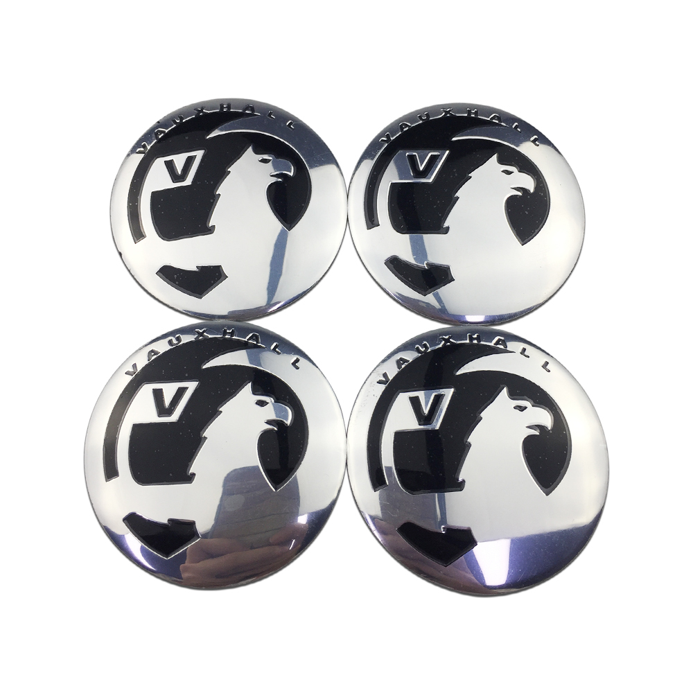 56mm Car Hub Caps for Vauxhall VXR Zafira Vectra Astra Corsa D G Insignia Mokka Meriva Antara Maloo Opel Wheel Rim Hub Sticker