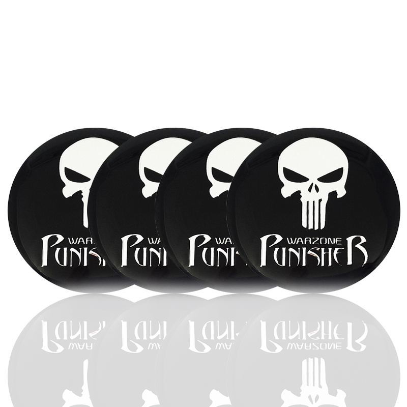 5.6cm 56mm Skull Car Hub Caps GT GTR Auto Man Wheel Cover Alfa Wheel Center Caps For Mercedes Honda Toyota Opel Nismo Peugeot