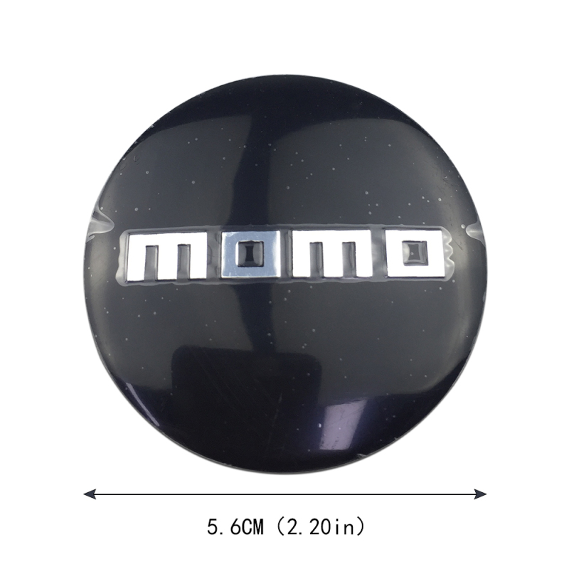 56mm Wheel Rim Emblem Hub Caps MOMO Logo For Volkswagen Jaguar Fiat Lancia Corvette BMW Benz Toyota Nissan Automobile Styling