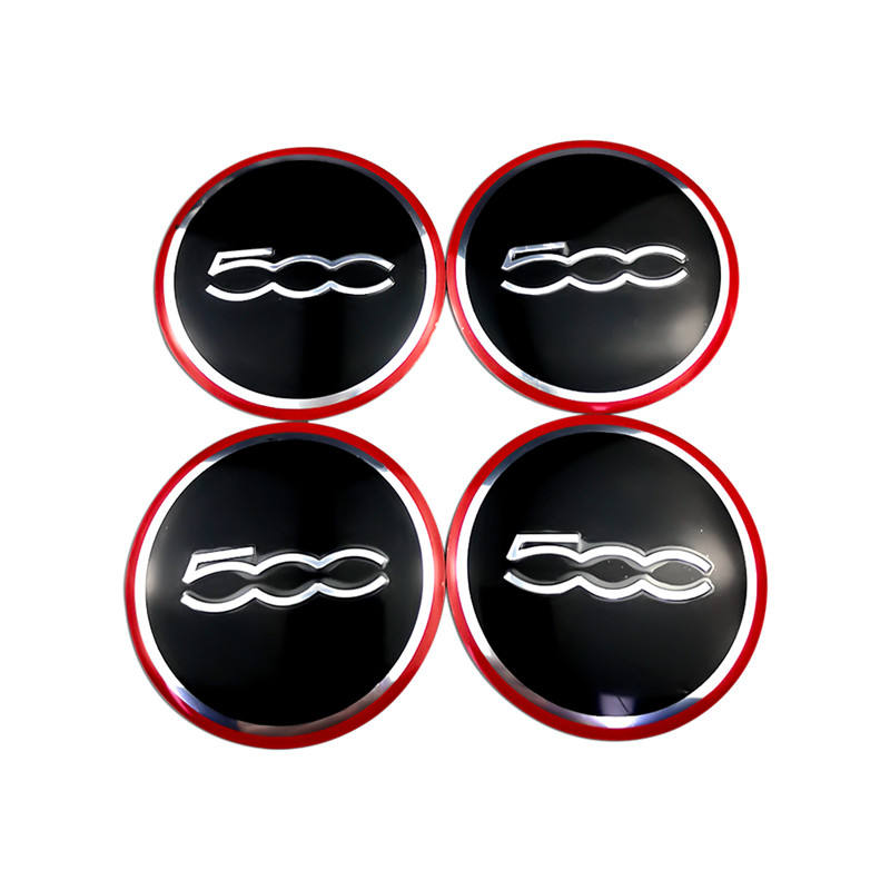 56mm Wheel Hub Cap Badge For FIAT Abarth 500 500L 500C Punto Ducato Bravo Stilo Siena Linea Panda