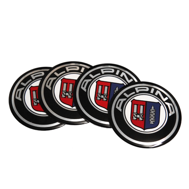 56mm Wheel Center Hub Caps For Alpina Sticker For BMW 1 2 Series X3 X5 X7 Z3 E30 E34 E39 E60 E87 F10 F20 120I 318I