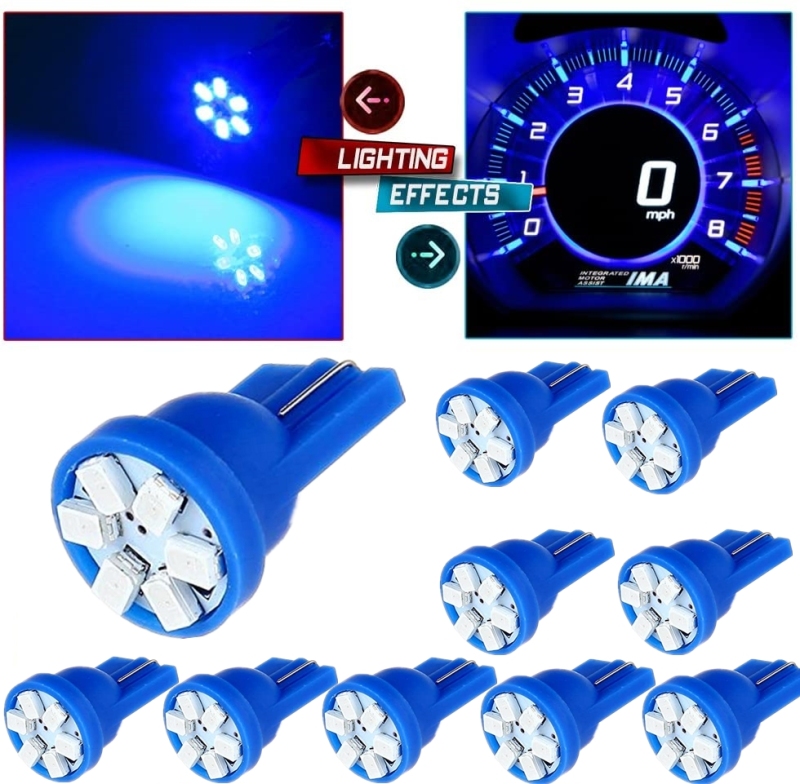 10x T10 LED for Car 2003-2007 Ford E-150 Club Wagon 4.2L 4.6L 5.4L 6.0L E-250 Super Duty 5.4L Light