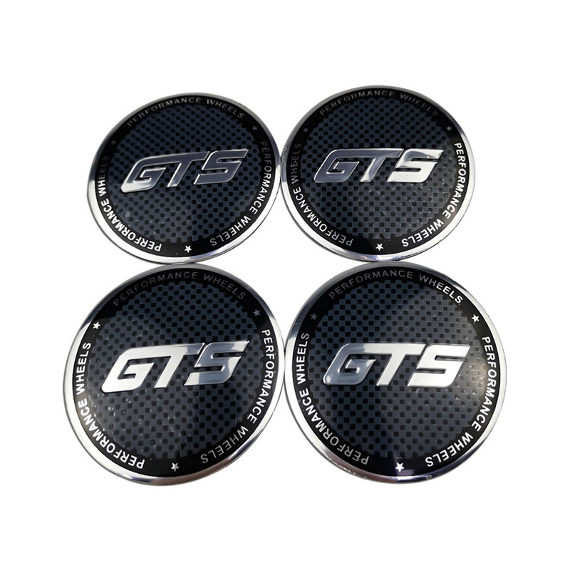 56mm Hub Caps Emblem GT S for Mercedes Benz AMG BMW F10 X5 Subaru Brz Honda Mini Cooper Corvette