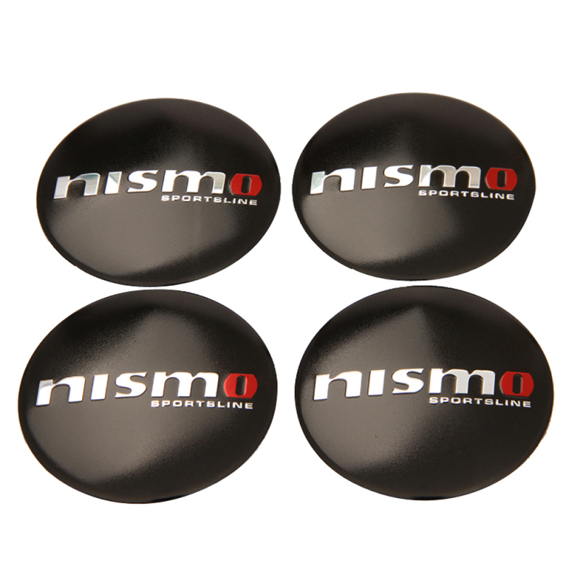 56mm Hub Caps Nismo GTR Emblem For Nissan Juke Note Leaf Qashqai Tiida X-trail Teana Altima Car Accessories Wheel Center Sticker