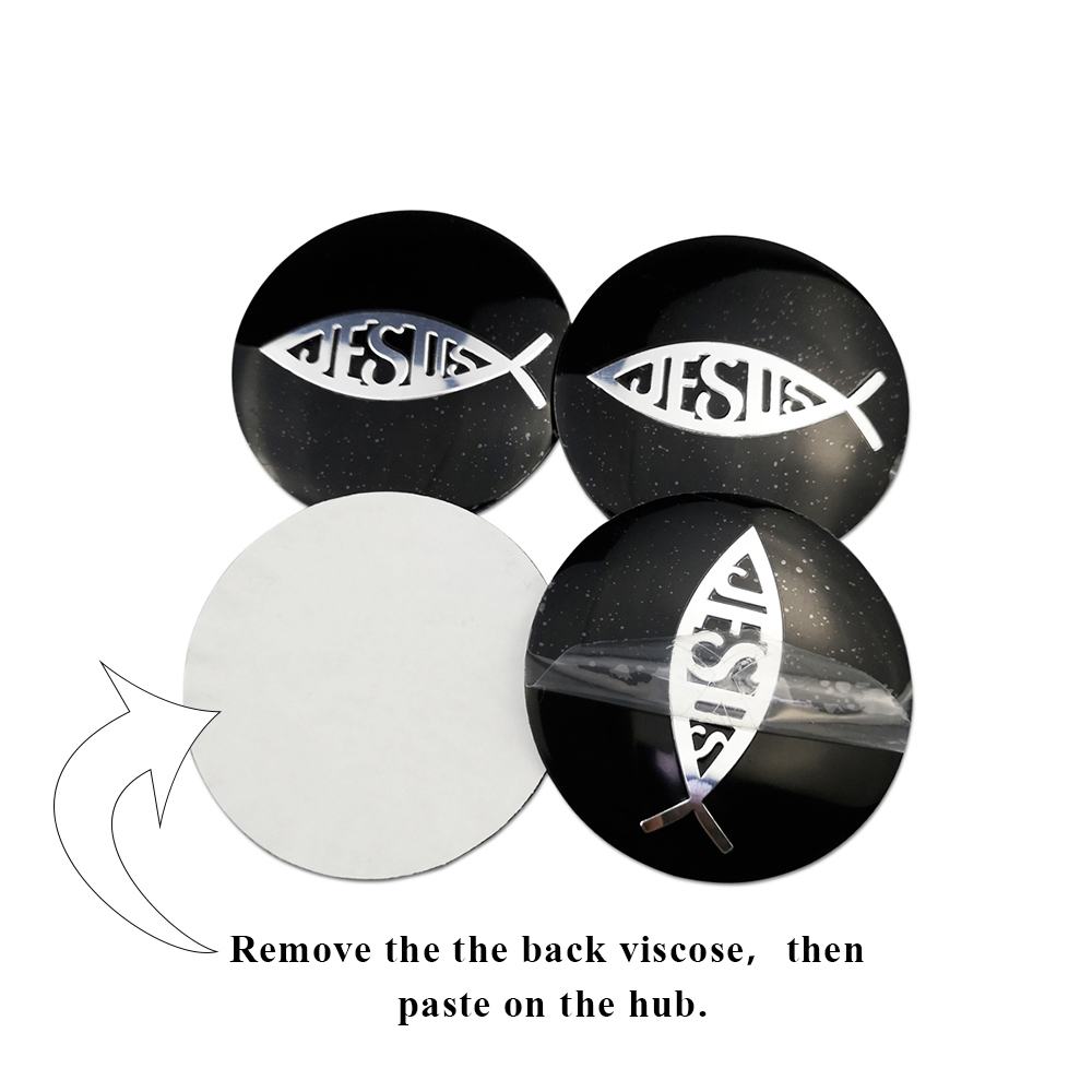 56mm Wheel Hub F1 Stickers for Toyota Rav4 Audi A4 Volkswagen Passat Abarth Opel Astra Skoda MG Evoque