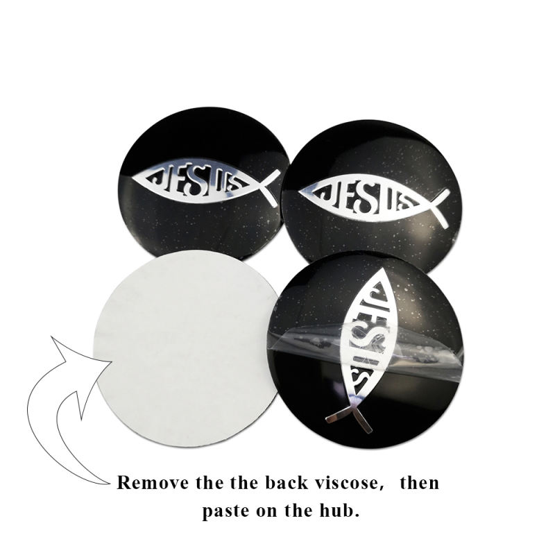 56mm Wheel Hub F1 Stickers for Toyota Rav4 Audi A4 Volkswagen Passat Abarth Opel Astra Skoda MG Evoque