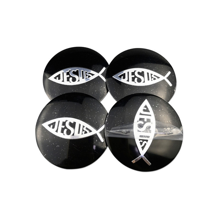 56mm Wheel Hub F1 Stickers for Toyota Rav4 Audi A4 Volkswagen Passat Abarth Opel Astra Skoda MG Evoque
