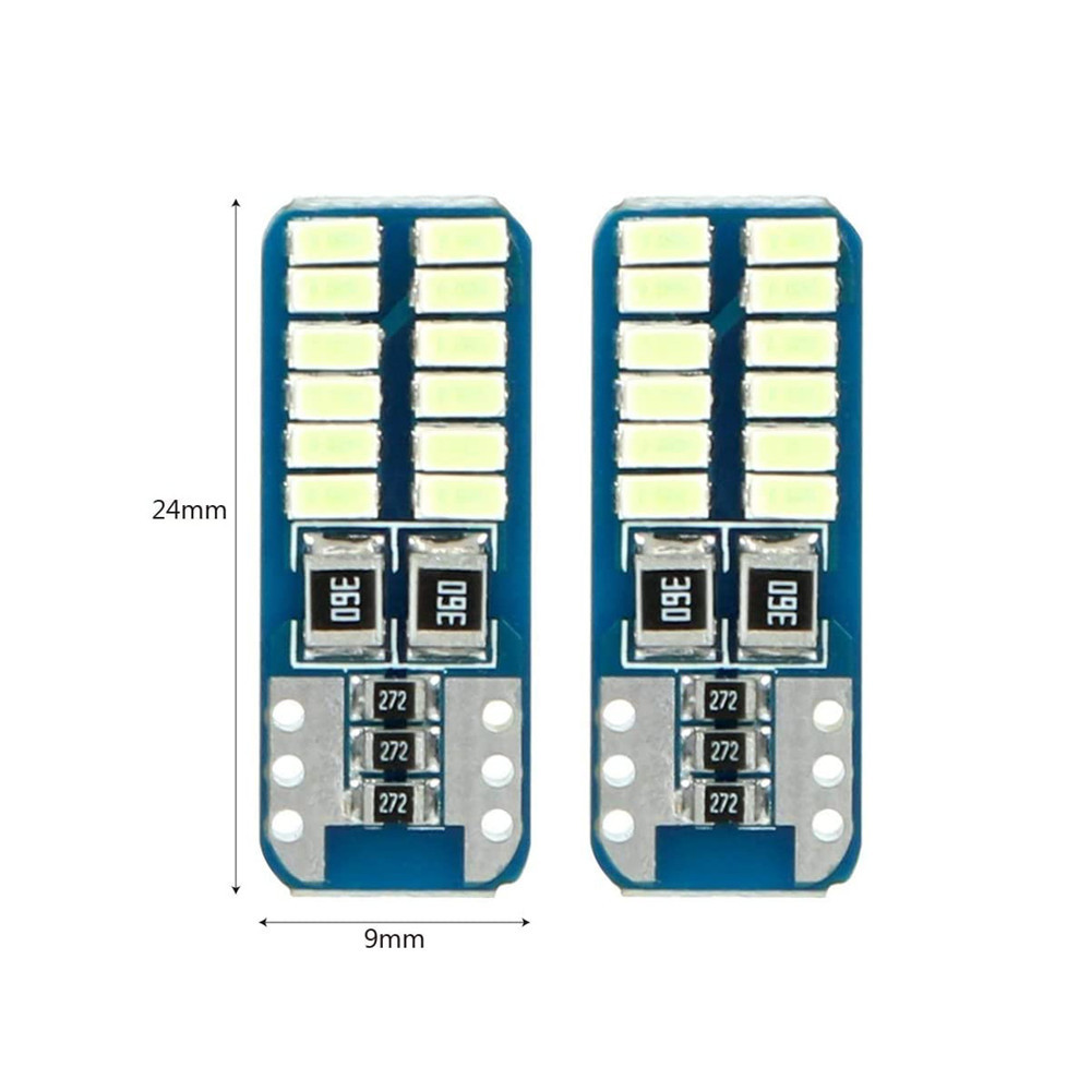 10x Auto LED T10 License Plate Light Dome Bulb Car Clearance Lamp