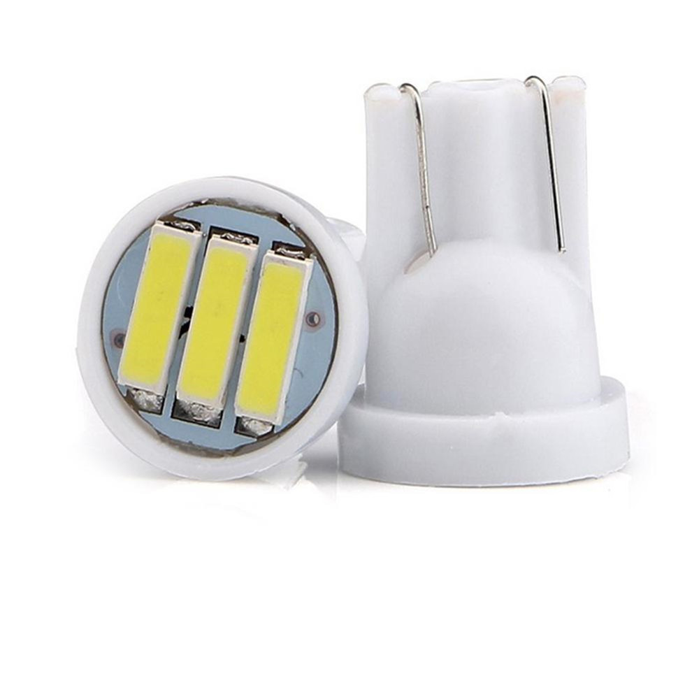 10x LED Automobile Instrument Bulb T10 W5w Reading Lamp Indicator Lamp