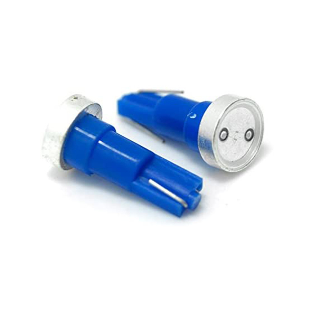 10x T5 Power 1W 1LED Car LED Light Wedge Dashboard Light License Plate Light