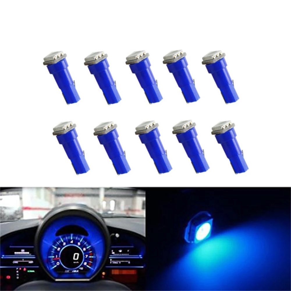 20x Car T5 LED Instrument Light bulbs Auto Dashboards Gauge Lamp