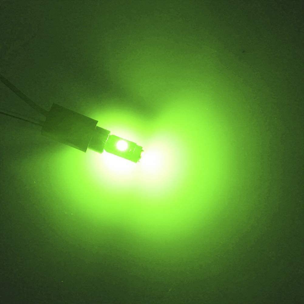 10x T5 74 73 2721 LED Bulb Dash Lights for Dashboard Instrument Panel Cluster AC Lights