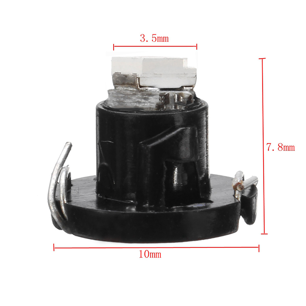 10x LED T4.2 NW6 Car Gauges Dashboard Warning Indicator Lights Instrument Cluster Map Panel Lamp