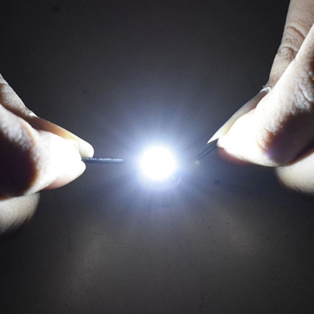 10x T5 B8.3D Car LED BAX10S Speedo Bulb Dashboard Instrument Light Source Side Auto Interior Lighting