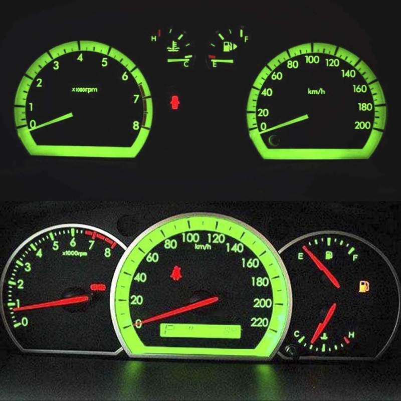 10x T5 74 73 2721 LED Bulb Dash Lights for Dashboard Instrument Panel Cluster AC Lights
