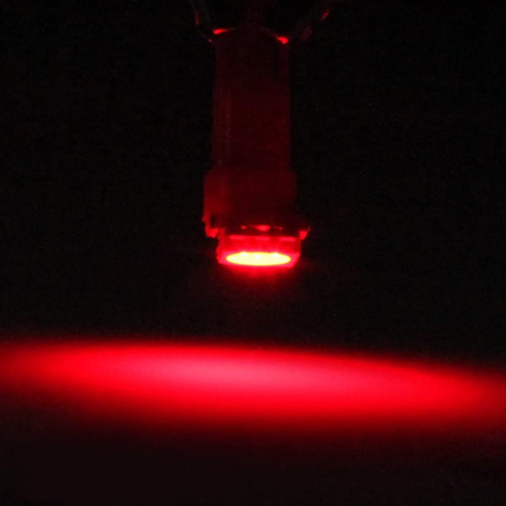 20x Car T5 LED Instrument Light bulbs Auto Dashboards Gauge Lamp