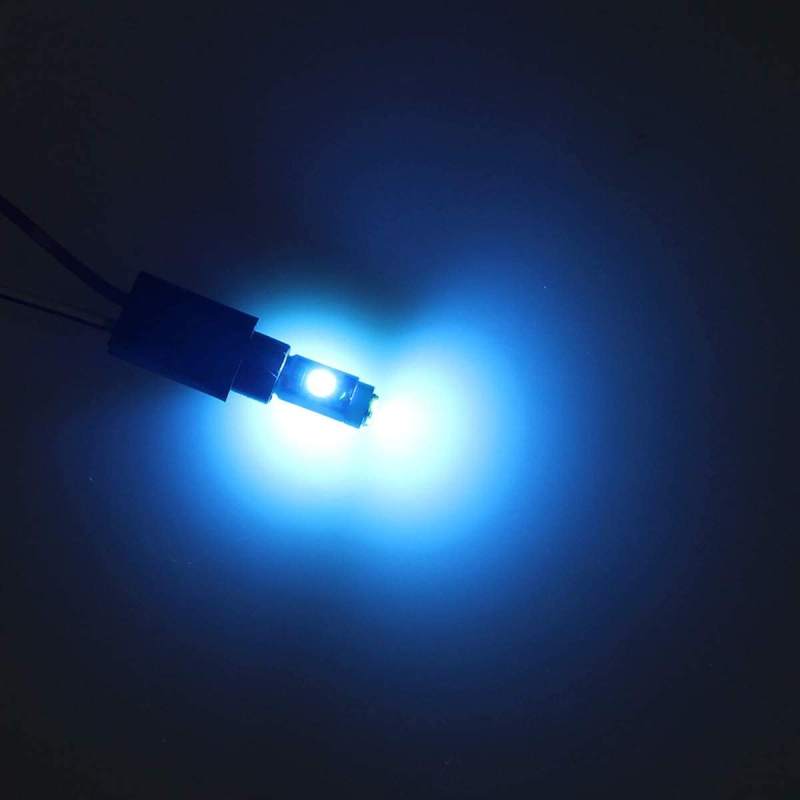 10x T5 74 73 2721 LED Bulb Dash Lights for Dashboard Instrument Panel Cluster AC Lights